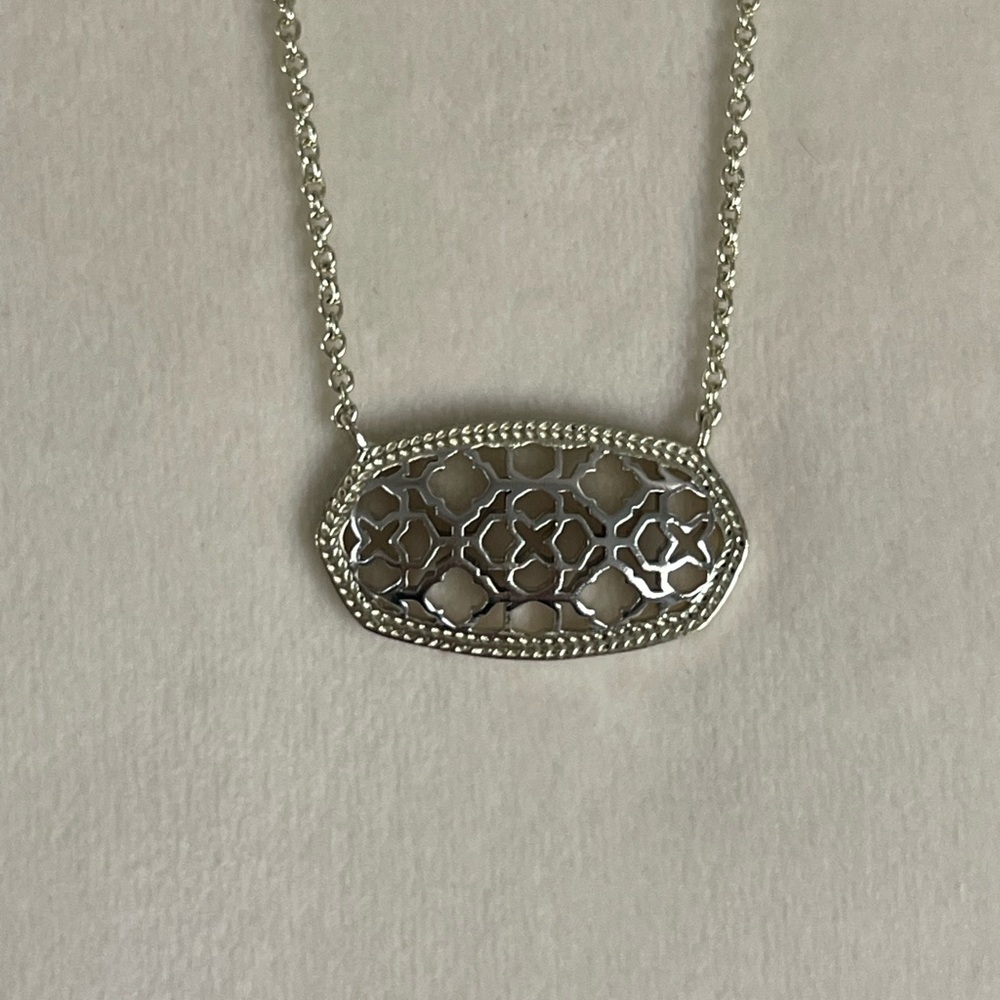 Kendra Scott Gold & Silver Dollie Filigree Necklace